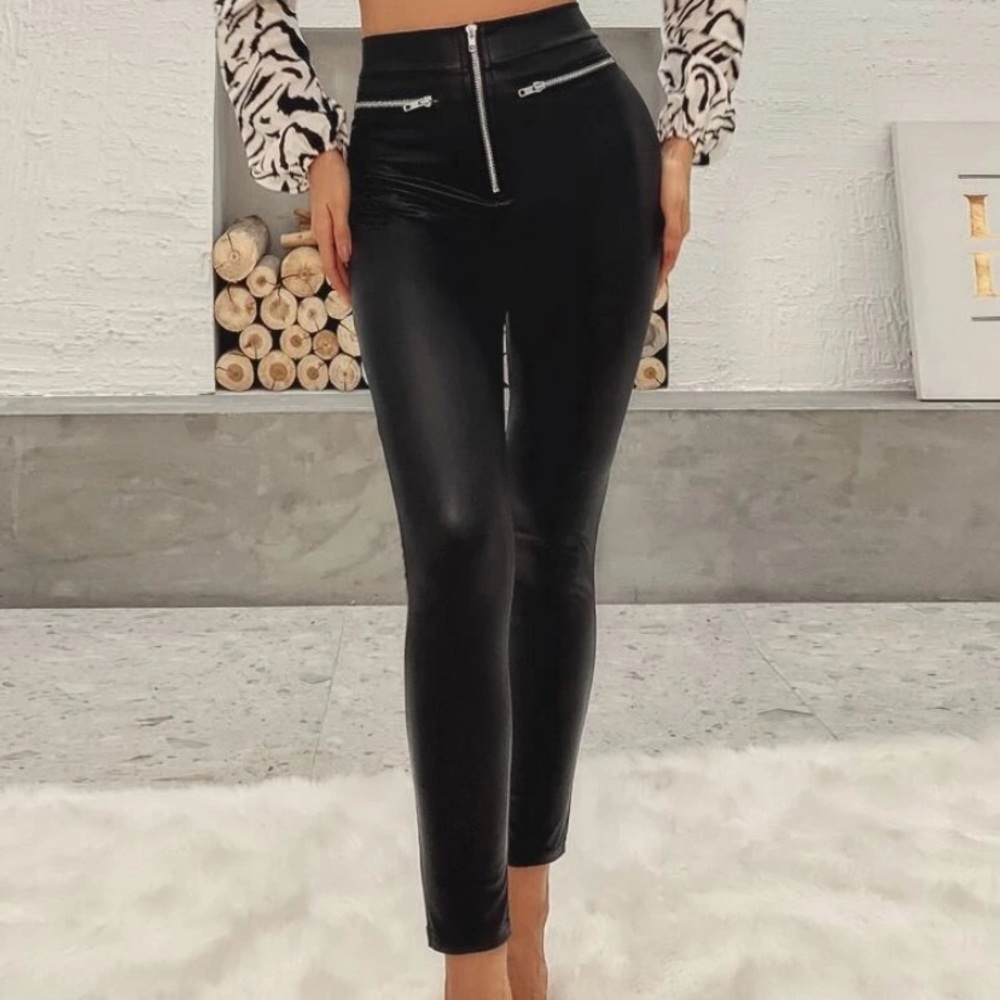 Leather Pants Shein XS Cute and Trendy!